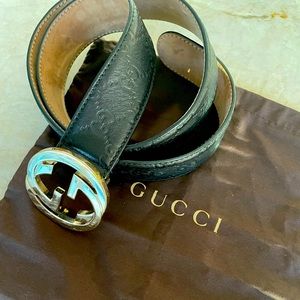 Gucci 1.5 inch wide belt